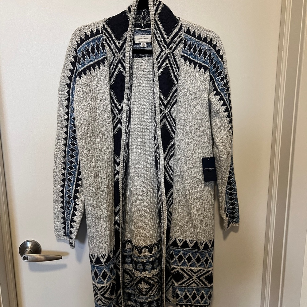 Lucky Brand cardigan sweater Size S